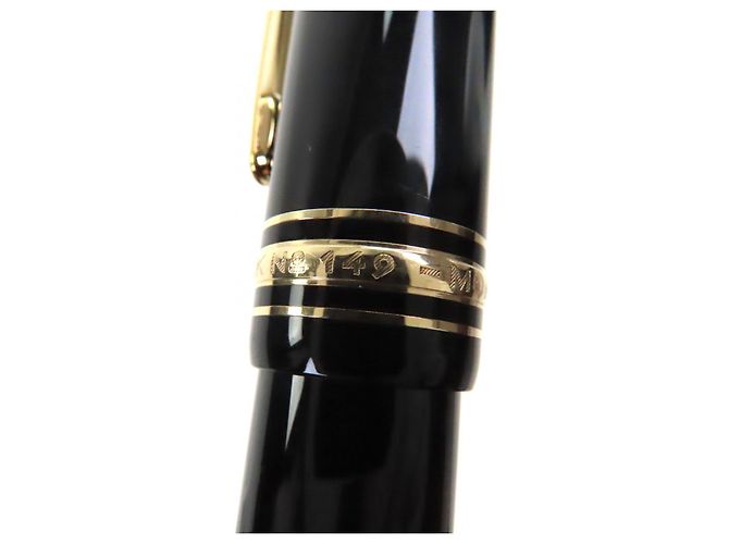 Montblanc Meisterstück Au750 Füllfederhalter Schwarz - Ansicht 11
