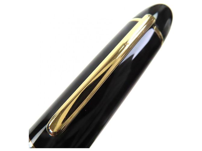 Montblanc Meisterstück Au750 Füllfederhalter Schwarz - Ansicht 8