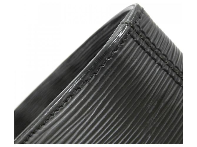 Borsa Louis Vuitton Epi Nero - vista 7