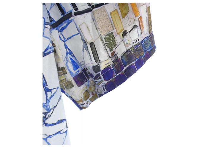 Camicia Supreme MOSAIC S S SHIRT Blu - vista 6