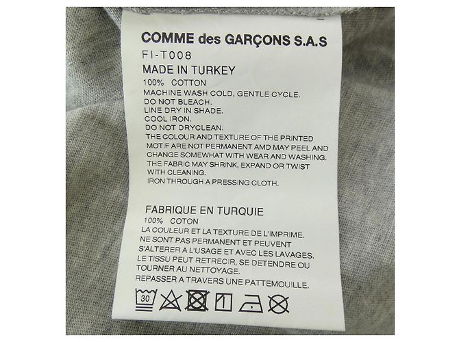 Comme Des Garcons Comme des Garçons SHIRT T-shirt Castaño - vista 3