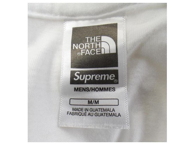 Camiseta de algodón Supreme The North Face Blanco - vista 4