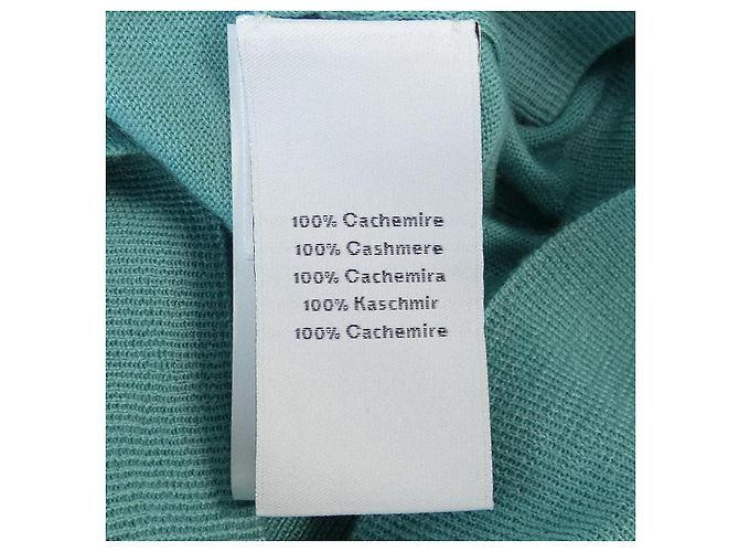 Cárdigan de cachemira Hermès H556623H Verde - vista 3