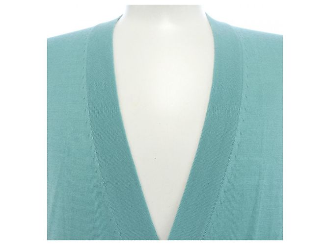 Cárdigan de cachemira Hermès H556623H Verde - vista 5