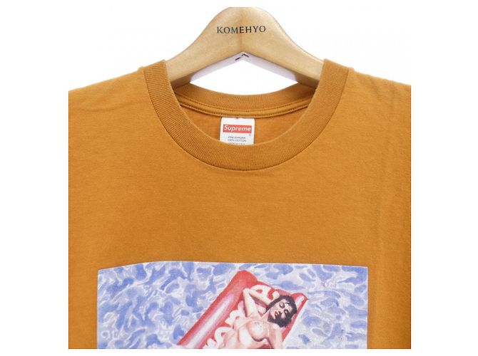 Camiseta Supreme FLOAT TEE Naranja - vista 4