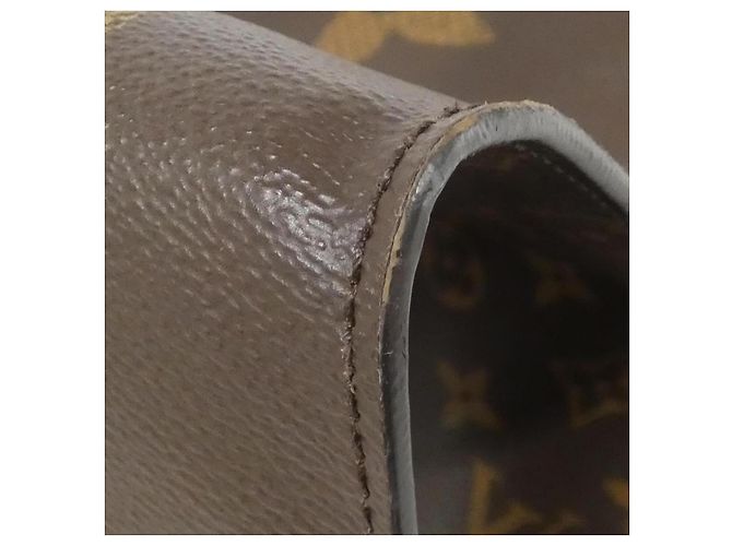 Borsa Tote Louis Vuitton OnTheGo Monogram Giant Marrone - vista 3