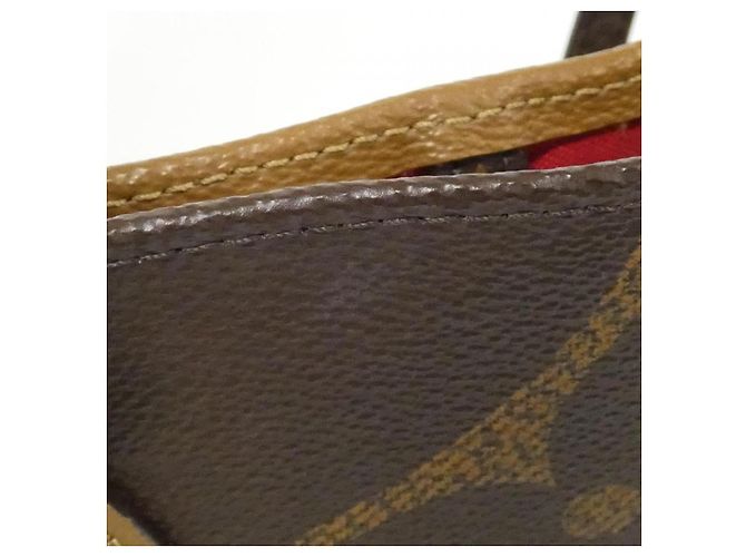 Borsa Tote Louis Vuitton OnTheGo Monogram Giant Marrone - vista 7