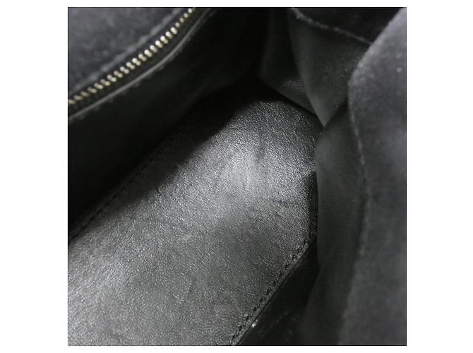 Borsa a tracolla Balenciaga CLUSH CHAIN SMALL in nylon Nero - vista 9