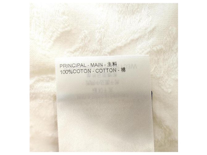 Camiseta de algodón Louis Vuitton Blanco - vista 3