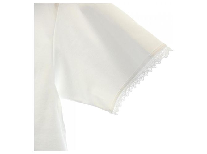 Hermès Camiseta de algodón Hermes 42 Blanco - vista 6