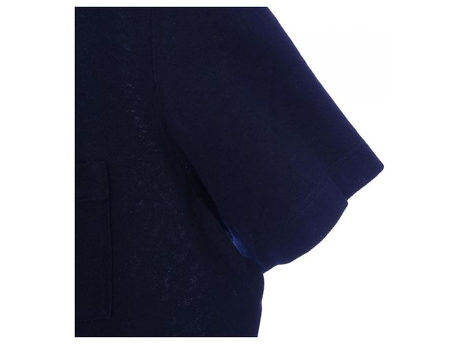 Hermès Camiseta de algodón Hermes XL Azul Azul marino - vista 6
