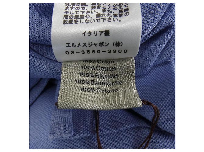 Hermès Camiseta Hermes Azul - vista 3