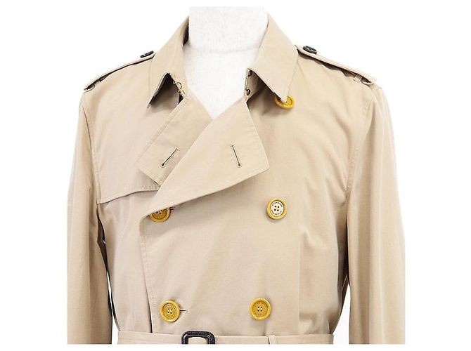 Gabardina de algodón Burberry London Beige - vista 2