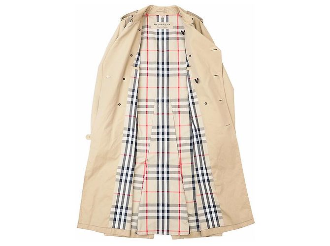 Gabardina de algodón Burberry London Beige - vista 8