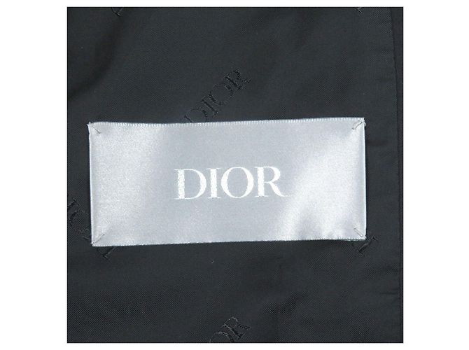 Giacca Dior Jardin Capsule Collection con Logo Ricamato Nero - vista 7