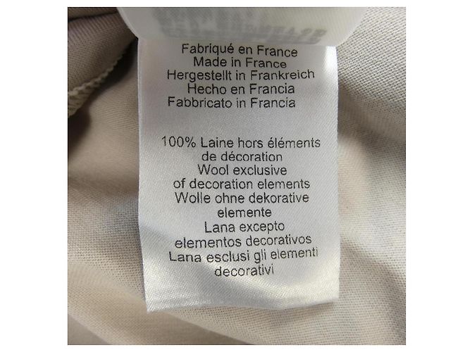 Hermès Camiseta de algodón Hermes Clic de Selle Sellier Beige - vista 3