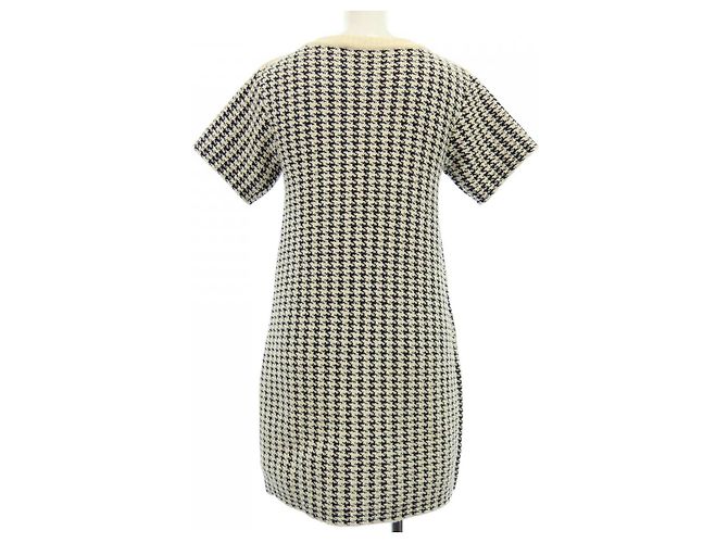 Christian Dior Kleid Schwarz Beige - Ansicht 2