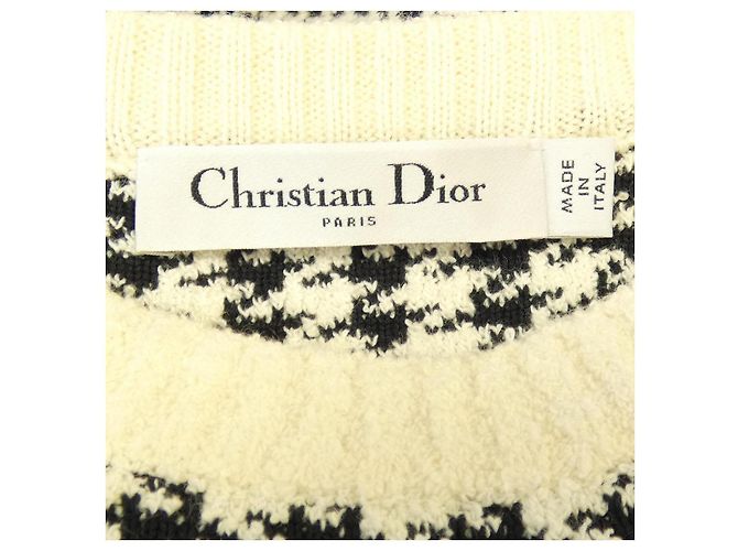 Christian Dior Kleid Schwarz Beige - Ansicht 4