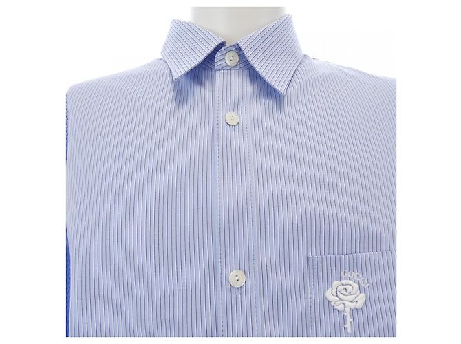 Camicia Gucci Blu - vista 5