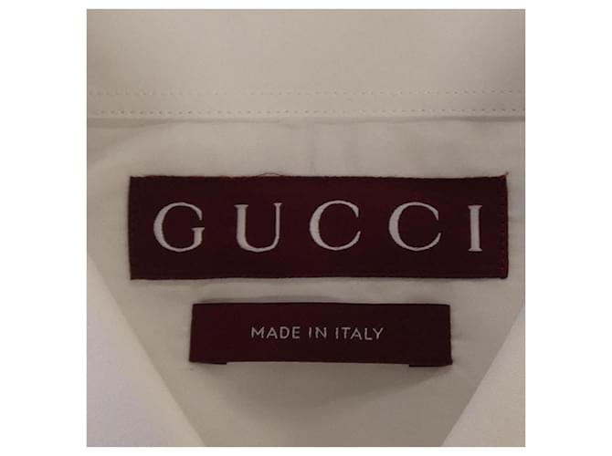 Camisa de algodón Gucci Blanco - vista 4