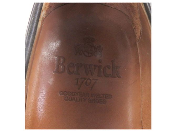 Autre Marque Mocassini in pelle Berwick 1707 VELEBK Marrone Bronzo - vista 6