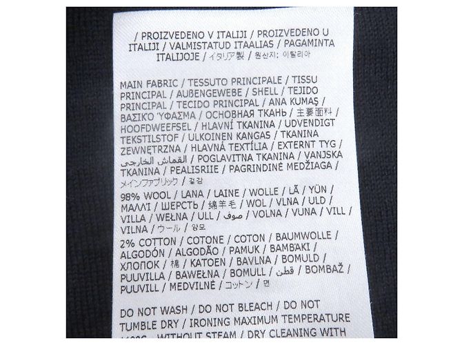 Maison Martin Margiela Maison Margiela 14 Stitch Design Wollpullover Blau Marineblau - Ansicht 7