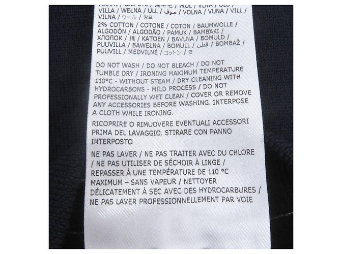 Maison Martin Margiela Maison Margiela 14 Stitch Design Wollpullover Blau Marineblau - Ansicht 8