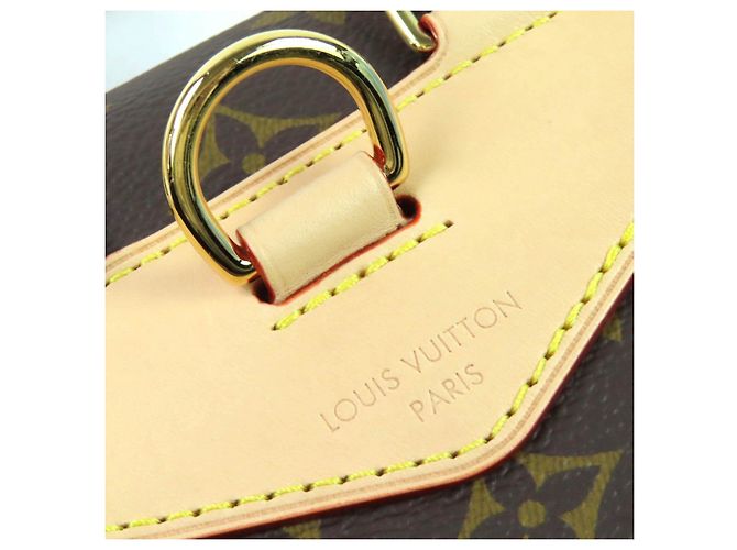 Zaino Louis Vuitton Montsouris MINI Monogram Marrone - vista 10