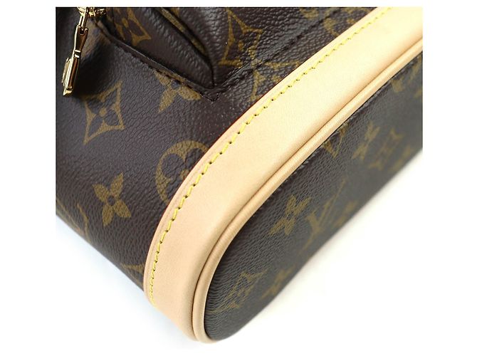 Zaino Louis Vuitton Montsouris MINI Monogram Marrone - vista 7