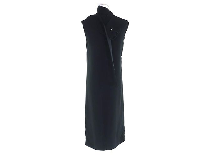 Burberry Viscose-Kleid Schwarz - Ansicht 3