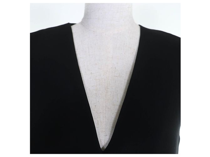 Burberry Viscose-Kleid Schwarz - Ansicht 4