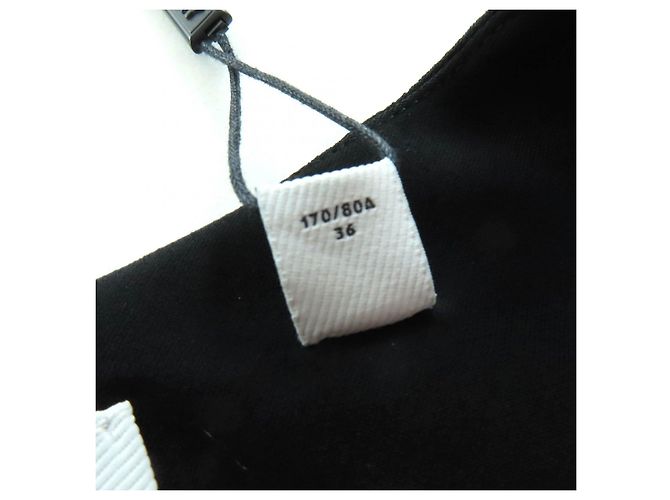 Burberry Viscose-Kleid Schwarz - Ansicht 7