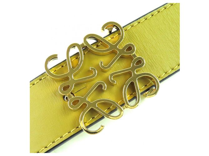 Loewe Anagram Gürtel Grün - Ansicht 5