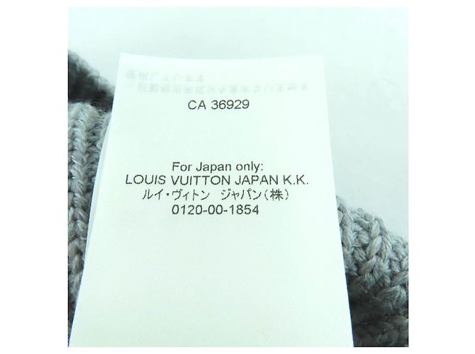 Falda de lana Louis Vuitton Castaño - vista 13