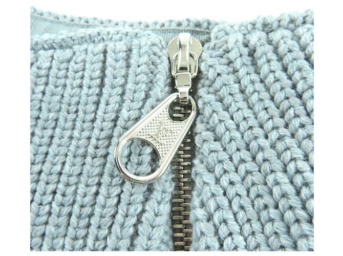 Falda de lana Louis Vuitton Castaño - vista 7
