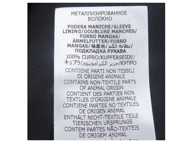 Abrigo de lana Chester Gucci Azul Azul marino - vista 10
