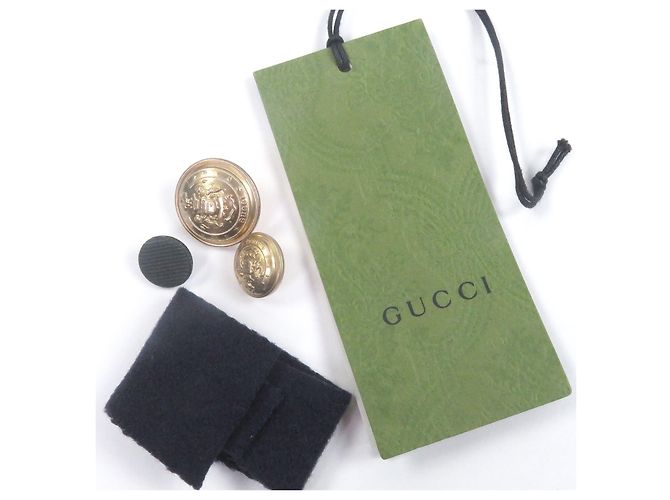 Abrigo de lana Chester Gucci Azul Azul marino - vista 13