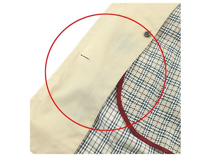Gabardina Burberry Blue Label con forro de lana Beige - vista 11