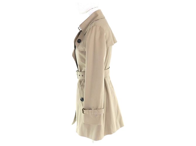 Gabardina Burberry Blue Label con forro de lana Beige - vista 2