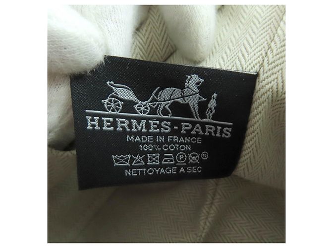Borsa in lana Hermès Brid A PM Arancione - vista 11