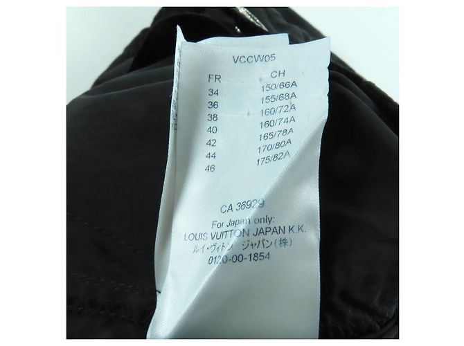 Louis Vuitton Hose aus Polyester Schwarz - Ansicht 13