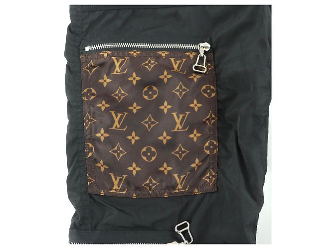 Louis Vuitton Hose aus Polyester Schwarz - Ansicht 7