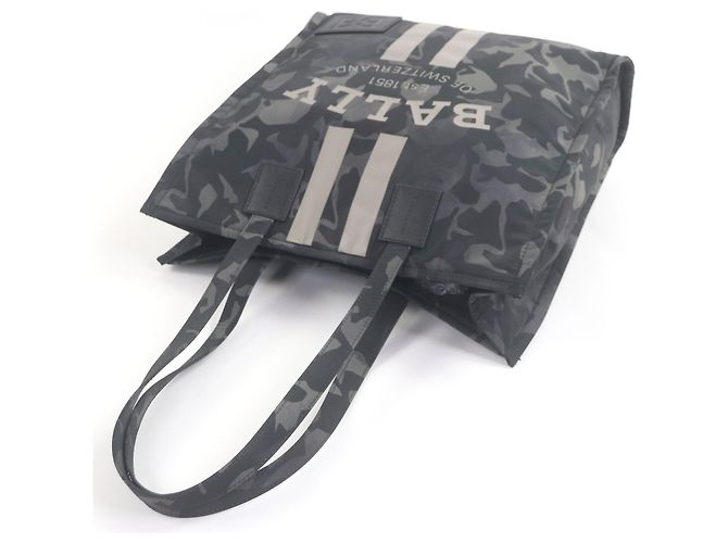 Borsa Tote Bally Crystalia Verde Cachi - vista 4