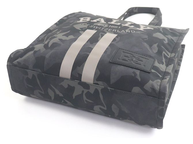 Borsa Tote Bally Crystalia Verde Cachi - vista 6