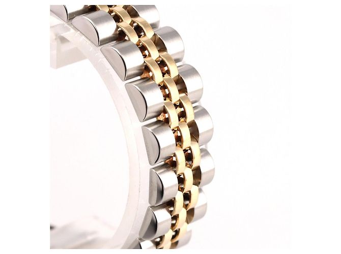 Reloj Rolex Datejust en acero inoxidable y oro amarillo - vue 4