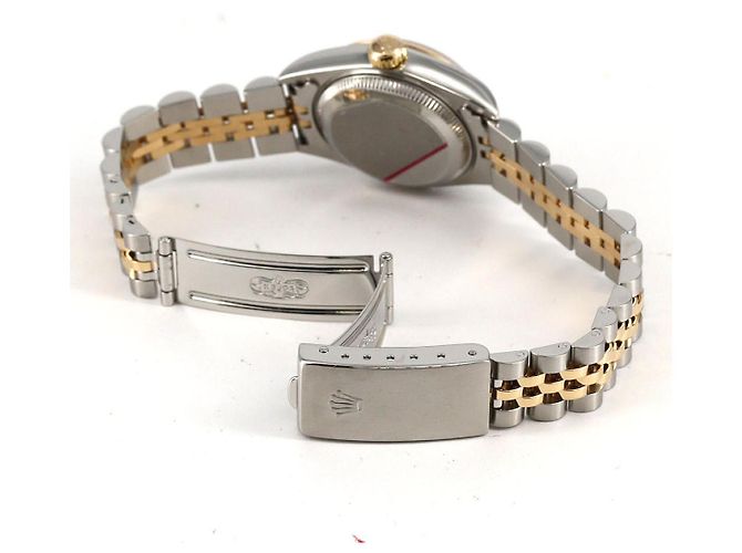 Reloj Rolex Datejust en acero inoxidable y oro amarillo - vue 5