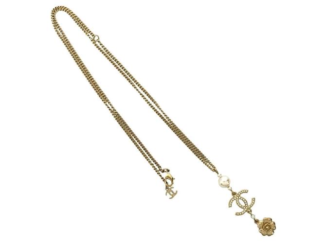 Collana Chanel Coco Mark Flower D'oro - vista 4