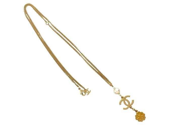 Collana Chanel Coco Mark Flower D'oro - vista 5