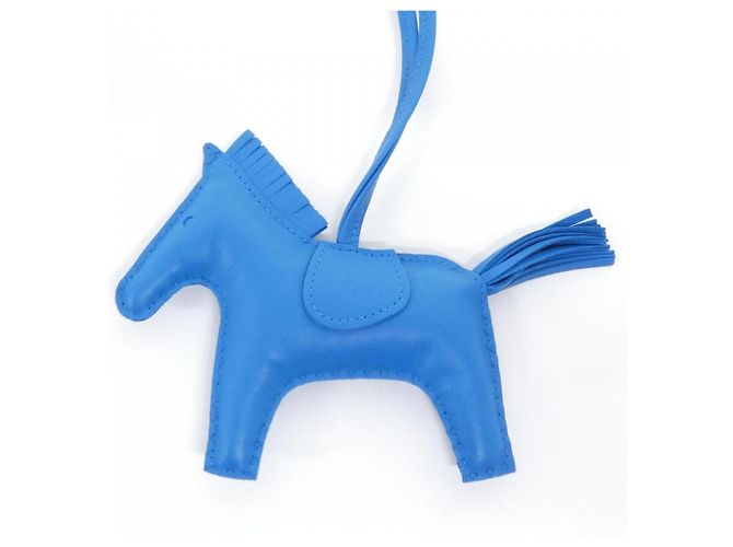 Hermès Hermes Rodeo MM Anylou Milo Charm Blu - vista 2