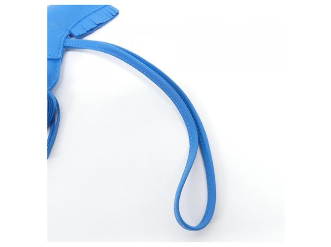 Hermès Hermes Rodeo MM Anylou Milo Charm Blu - vista 5